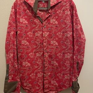 Coton Doux Pink Floral Blouse